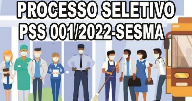 PROCESSO SELETIVO SIMPLIFICADO-PSS/PMMA/PA/SESMA 2022