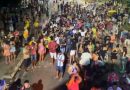 Encerramento do Carnaval em Monte Alegre, Trio Elétrico Pica-Pau na Praça da Matriz